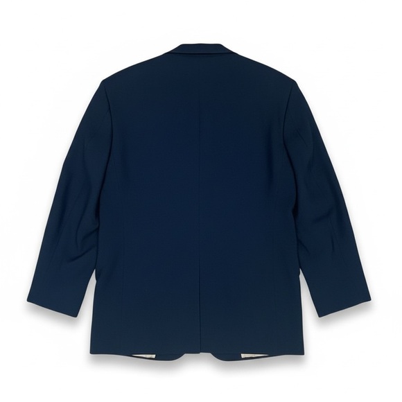 🧥 Givenchy Paris Black Wool Blazer Tailored Classic Designer Jacket Size 42L - Picture 2 of 6